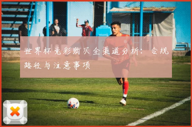 世界杯竞彩购买全渠道分析：合规路径与注意事项