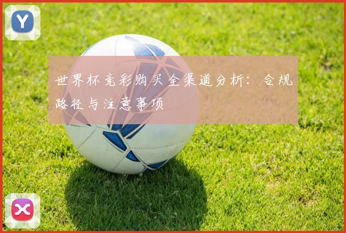 世界杯竞彩购买全渠道分析：合规路径与注意事项